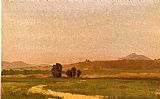 Albert Bierstadt Nebraska On the Plains painting